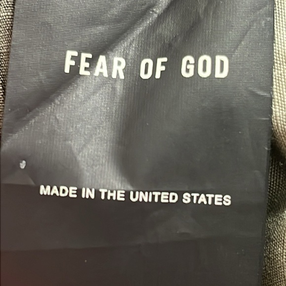 Fear of God Camo Cotton Ripstop Military Coat - Picture 14 of 14